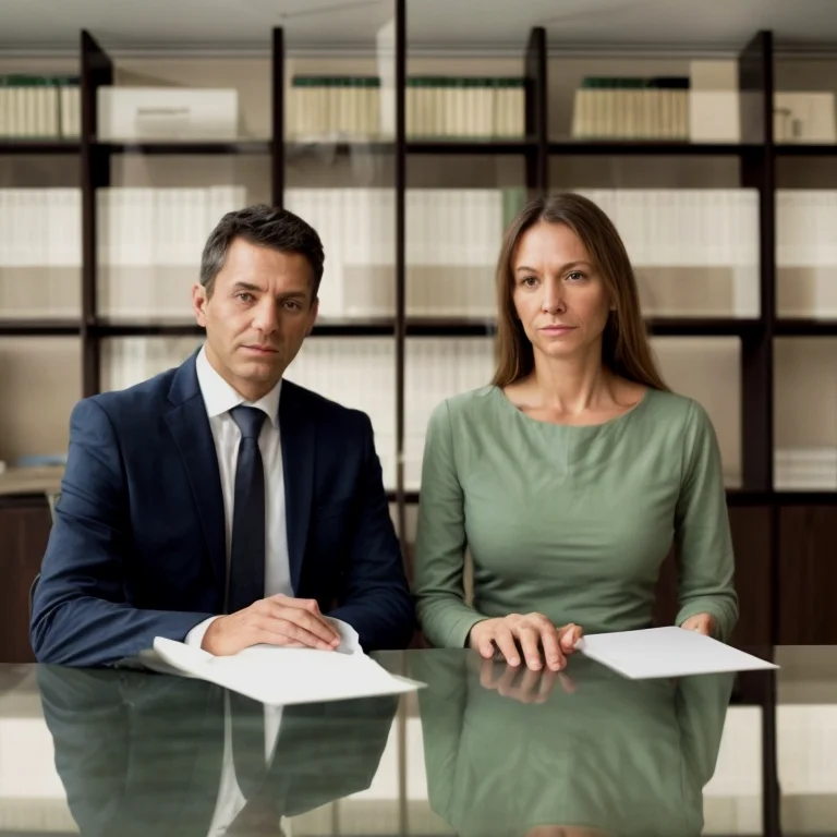 Equipo de trabajo en oficina